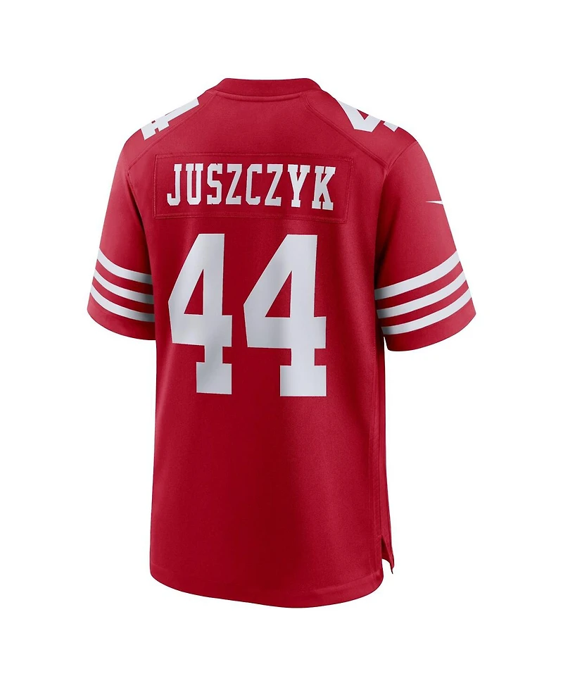 Nike Men's Kyle Juszczyk Scarlet San Francisco 49ers Player Game Jersey