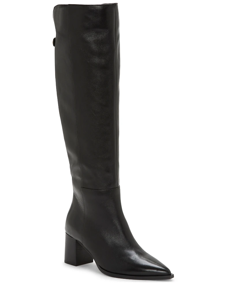 Vince Camuto Women's Lilibet Block-Heel Knee-High Boots