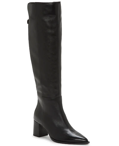 Vince Camuto Women's Lilibet Block-Heel Knee-High Boots