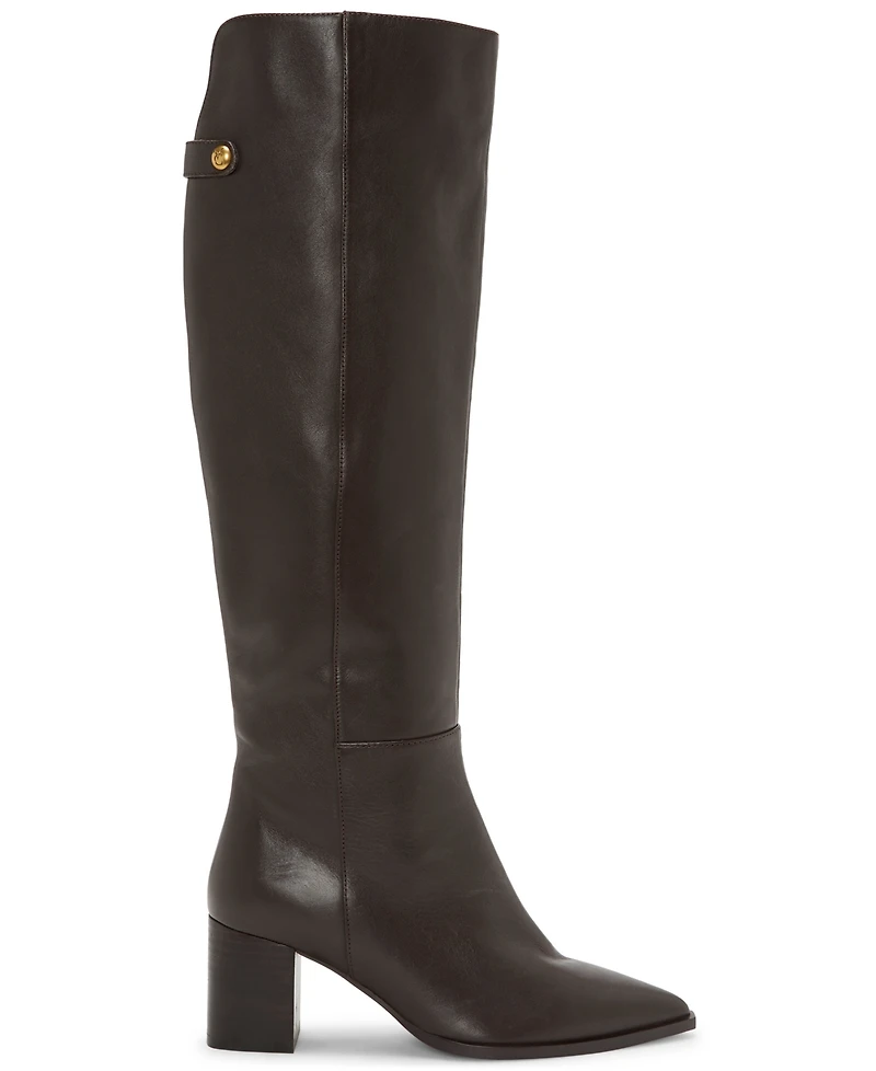 Vince Camuto Women's Lilibet Block Heel Knee-High Boots