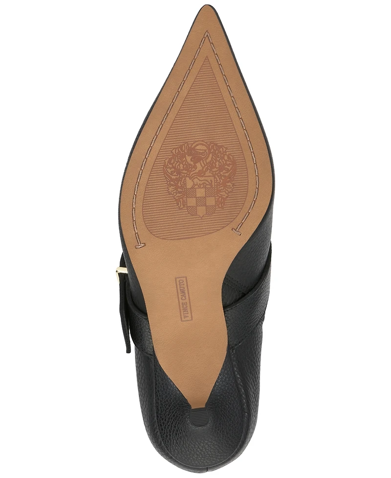 Vince Camuto Women's Tyleen Knee-High Kitten-Heel Moto Dress Boots