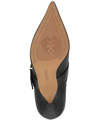 Vince Camuto Women's Tyleen Knee-High Kitten-Heel Moto Dress Boots