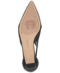 Vince Camuto Women's Valkie Studded T-Strap Micro-Heel Mary-Jane Flats