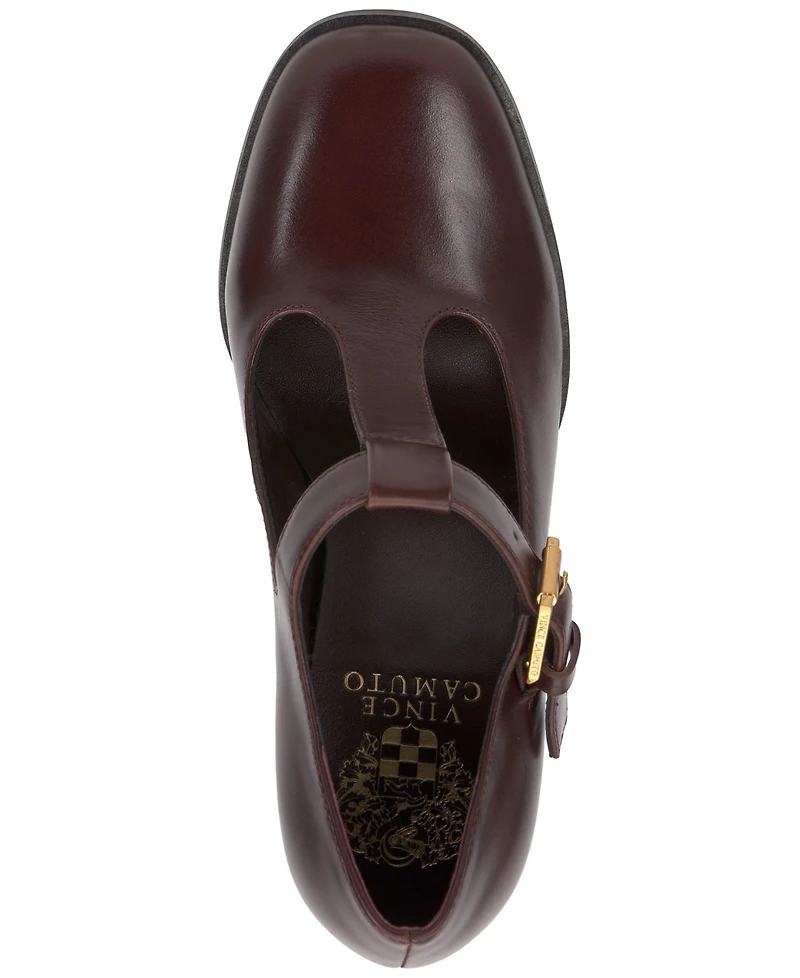 Vince Camuto Women's Micha T-Strap Mary Jane Pumps