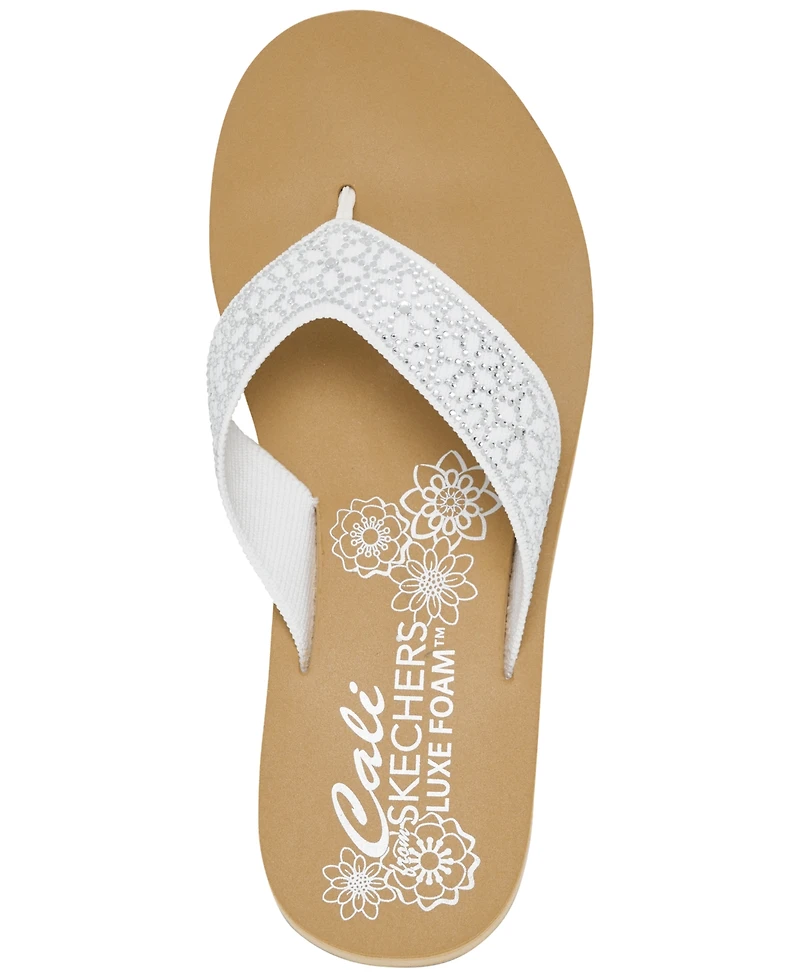 Skechers Women's Cali Summers Low Thong Sandals from Finish Line