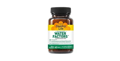 Country Life Water Factors (Formerly Known As Diuretic Factors), 60 Tabs