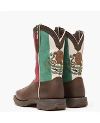 Durango Men's Rebel by Steel Toe Mexico Flag Western Boot