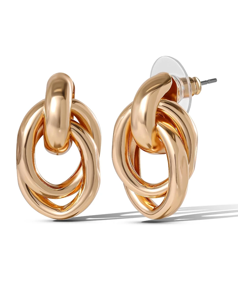 Jessica Simpson Mixed Shape Earring Set
