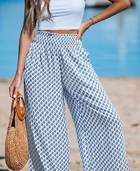 Cupshe Women's Take Charge Ornate Pants