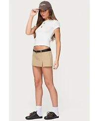 Edikted Women's Madalene Tailored Mini Skort