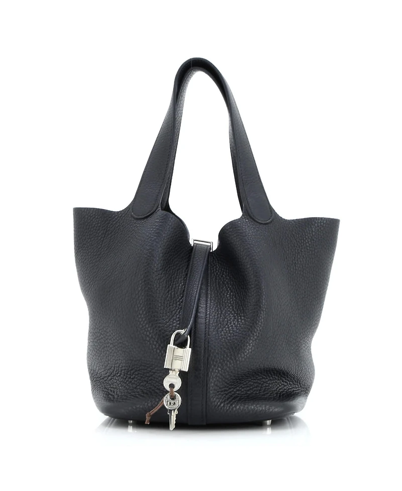 Pre-Owned Hermes Mm Picotin Lock Bag Clemence