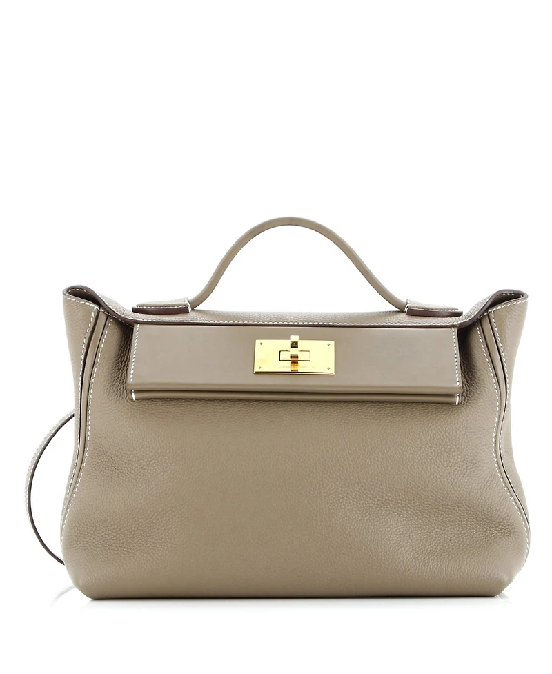 Pre-Owned Hermes 29 24/24 Bag Togo with Swift
