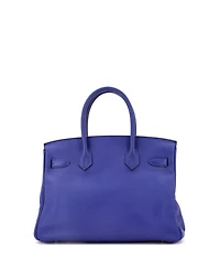 Pre-Owned Hermes Birkin Handbag Swift with Palladium Hardware