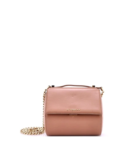 Pre-Owned Givenchy Mini Chain Pandora Box Bag Leather