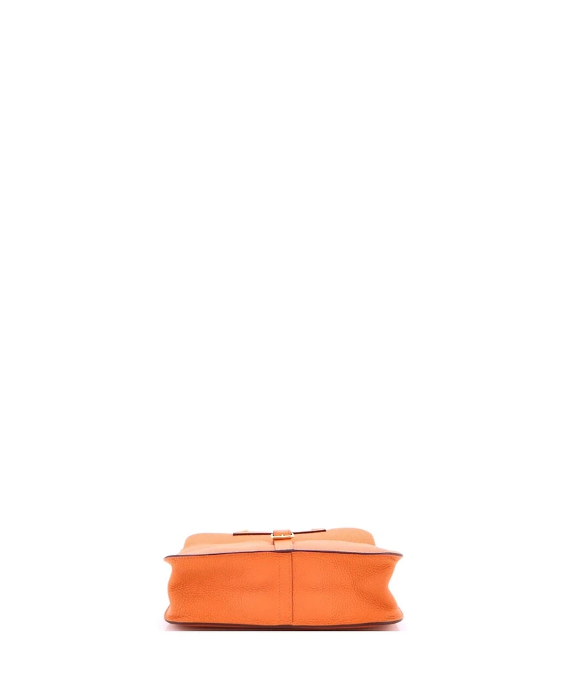Pre-Owned Hermes 25 Halzan Bag Clemence