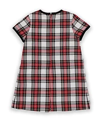 Florence Eiseman Little Girls Tartan Plaid Dress With Bows