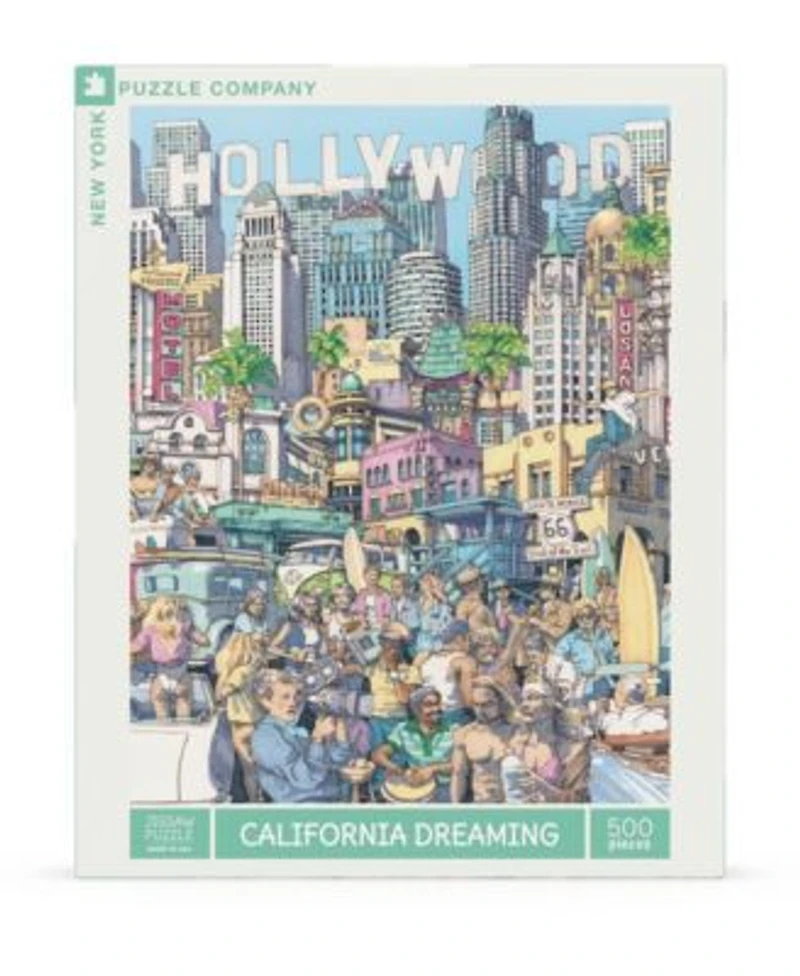 New York Puzzle Company California Dreaming 500 Piece Puzzle