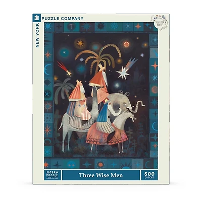 New York Puzzle Company Three Wise Men 500 Piece Puzzle