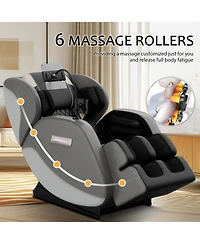 Streamdale Furniture Massage Chair Recliner with Zero Gravity with Full Body Air Pressure