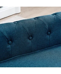 Streamdale Furniture Elegant Elevated Dog Bed - Blue