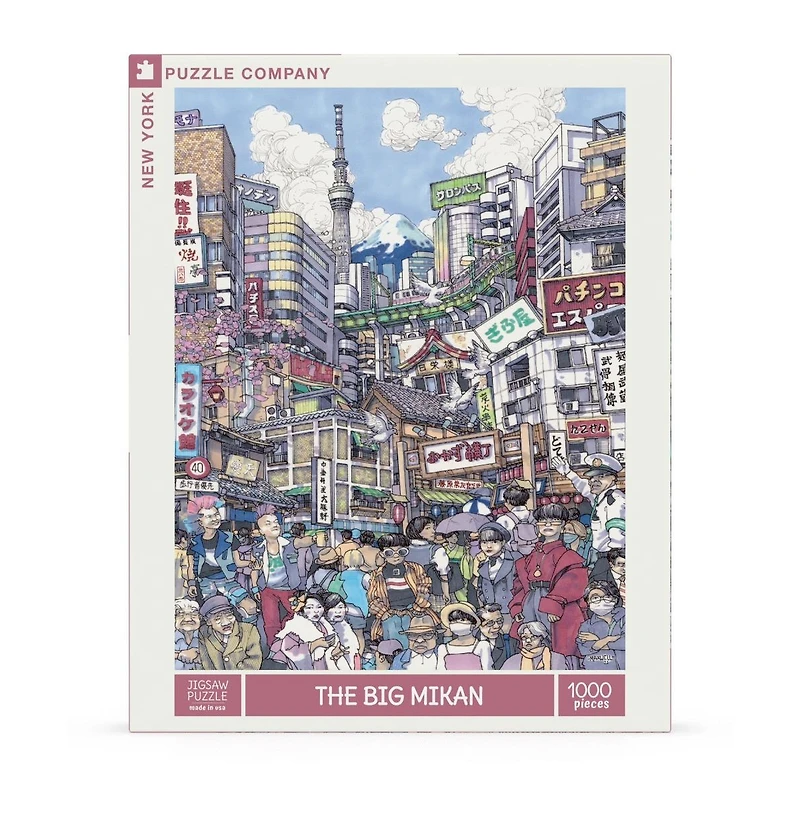 New York Puzzle Company The Big Mikan 1000 Piece Puzzle