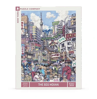 New York Puzzle Company The Big Mikan 1000 Piece Puzzle