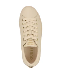 Guess Women's Ronii Quattro G Peony Jacquard Lace-Up Sneakers