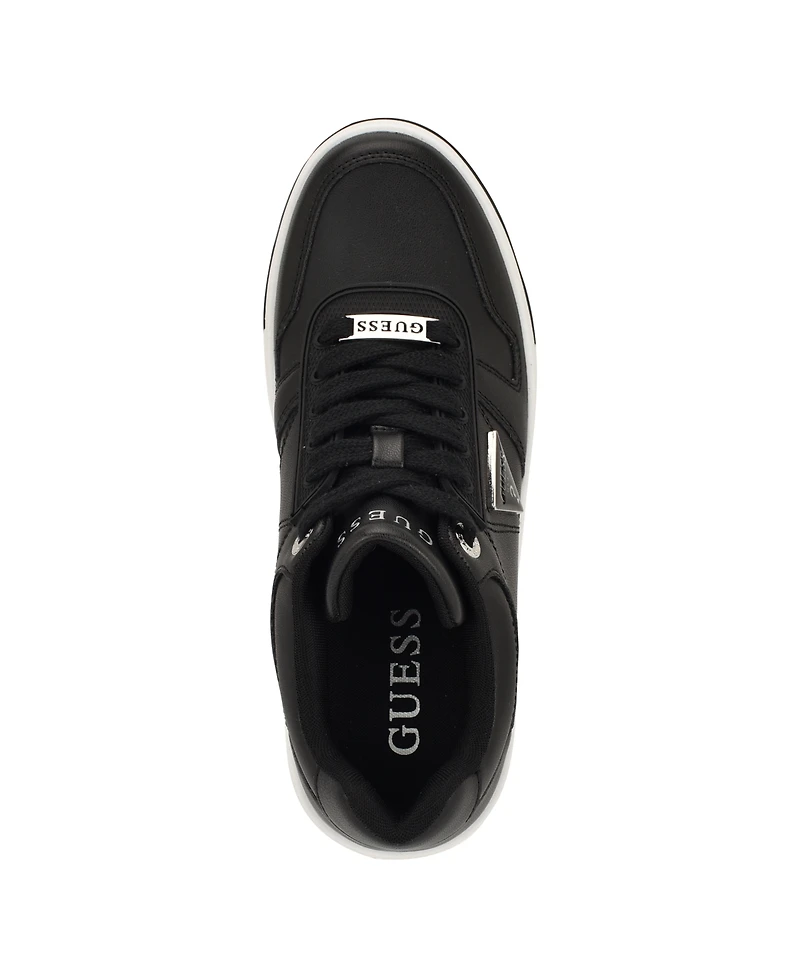 Guess Women's Rozinn Lace-Up Wedge Sneakers