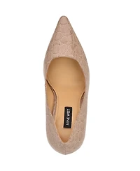 Nine West Women's Tamant Tapered Block Heel Pumps