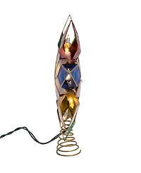 Kurt Adler 10-Light Capiz Star Treetop