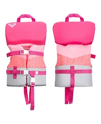 Roxy Life Vest Uscg Approved for kids, Lightweight Epe Foam with Quick-Release Buckles