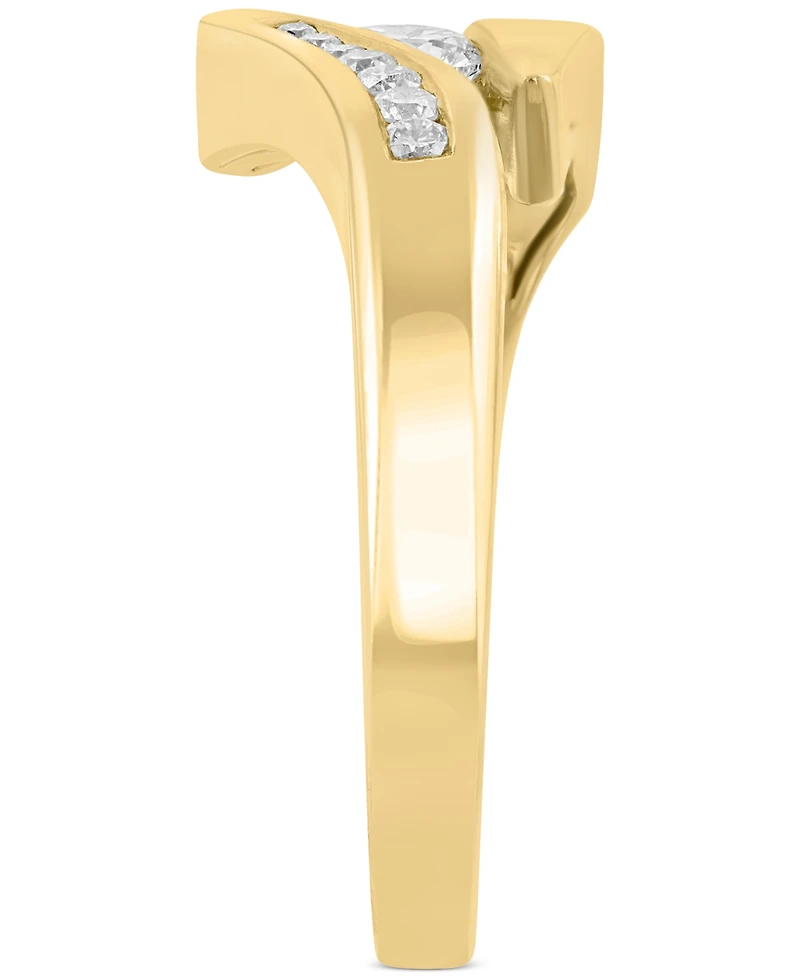Effy Diamond Tension-Set Bypass Ring (1/3 ct. t.w.) in 14k Gold