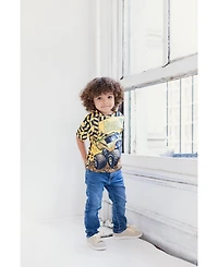 Monster Jam Grave Digger El Toro Loco Mohawk Warrior Maximum Destruction Truck T-Shirt Toddler| Child Boys