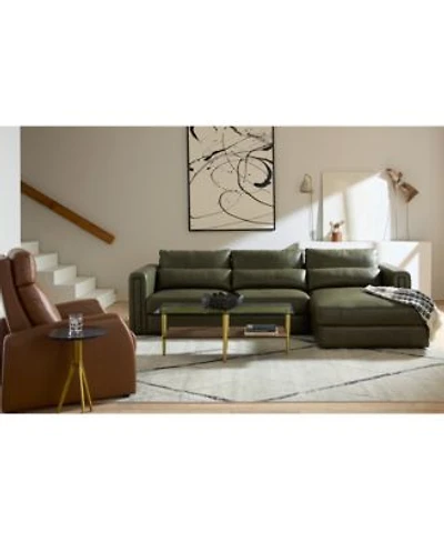 Touville Leather Sectional Collection Exclusively At Macys