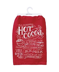 Primitives by Kathy Old Fashioned Hot Cocoa Kitchen Towel