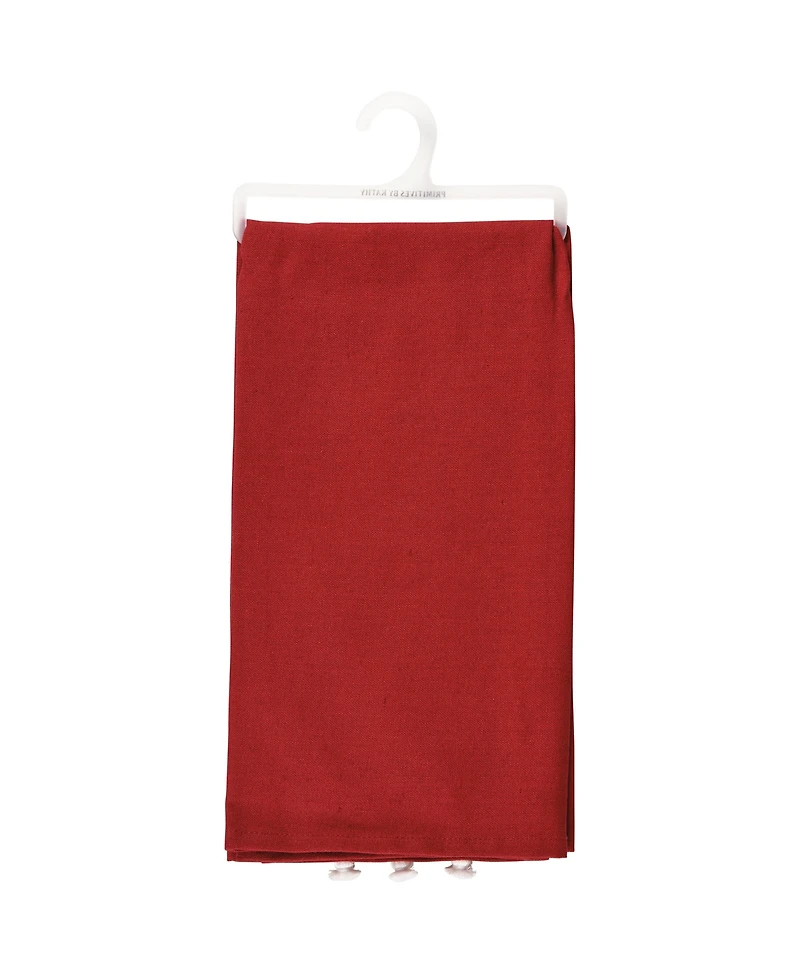Primitives by Kathy Deck the Paws Kitchen Towel