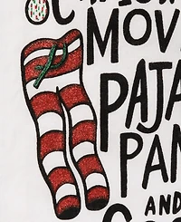 Primitives by Kathy Christmas Movies Pajama Pants Kitchen Towel