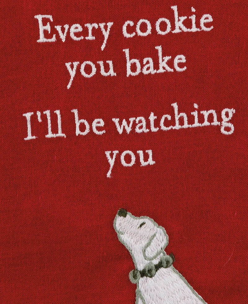Primitives by Kathy Every Cookie I'll Be Watching You Kitchen Towel