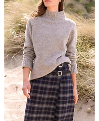 Celtic & Co. Women's Supersoft Funnel Neck Sweater