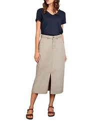 Celtic & Co. Women's Twill Midi Skirt