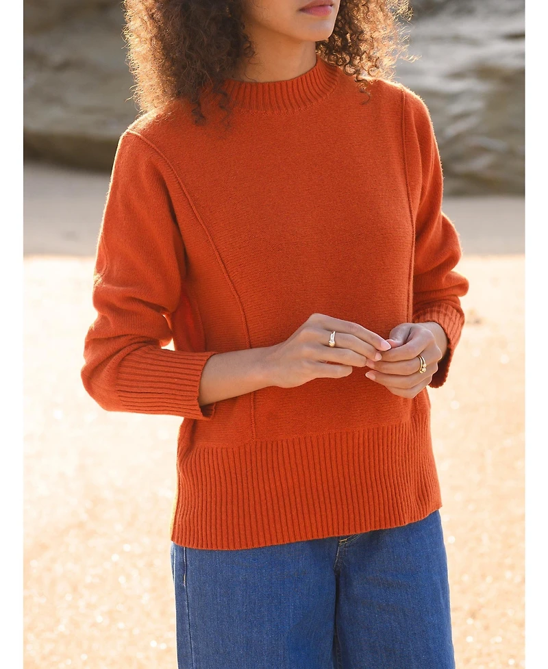 Celtic & Co. Women's Exposed Seam Sweater