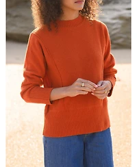 Celtic & Co. Women's Exposed Seam Sweater