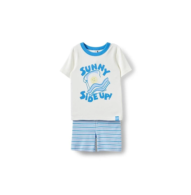 Cotton On Little Boys Michael Short Sleeve Pyjama Set