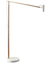 Adesso Crane Led Spotlight Swing Arm Floor Lamp
