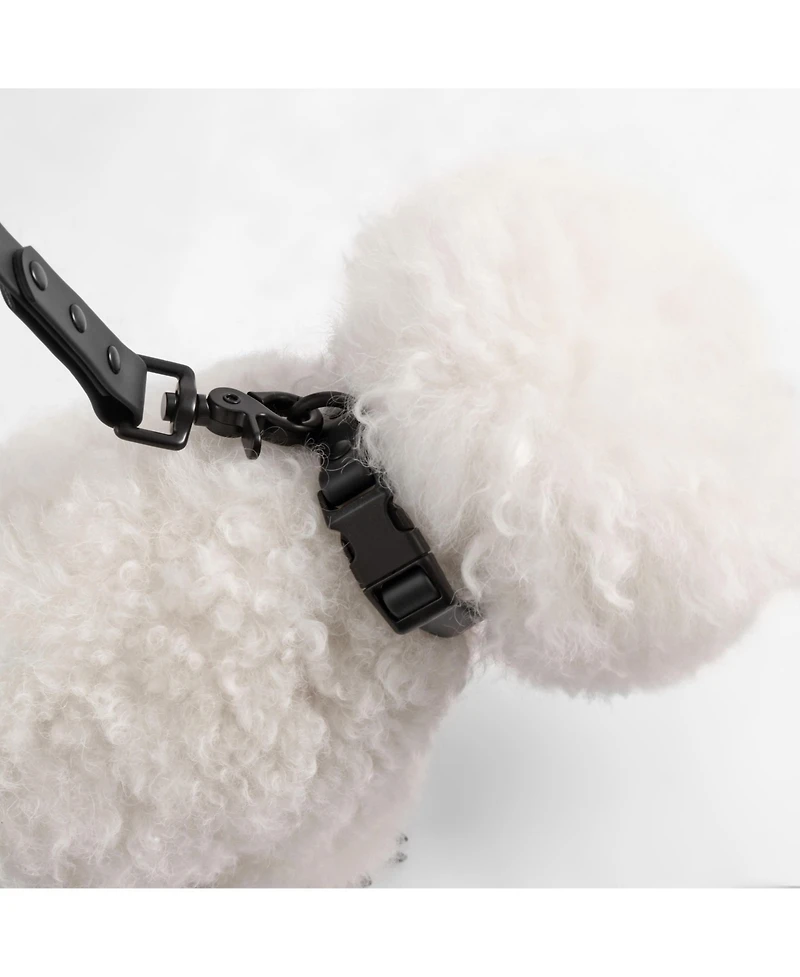 The Licker Store, Luna 8FT Adjustable 6-in-1 Waterproof Hands-Free Leash and Collar with Led Flashlight, Bag Dispenser