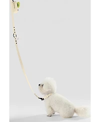 The Licker Store, Luna 8FT Adjustable 6-in-1 Waterproof Hands-Free Leash and Collar with Led Flashlight, Bag Dispenser