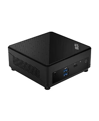 Msi Cubi 5 12M-265US Mini Desktop Computer, Intel Core i7-1255U 1.7GHz, 16GB Ram, 1TB Ssd, Windows 11 Pro, Black