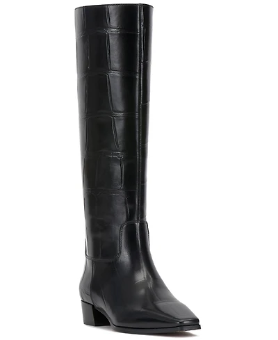 Vince Camuto Women's Pavla Knee-High Snip-Toe Boots