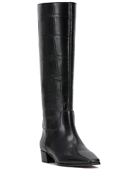 Vince Camuto Women's Pavla Knee-High Snip-Toe Boots