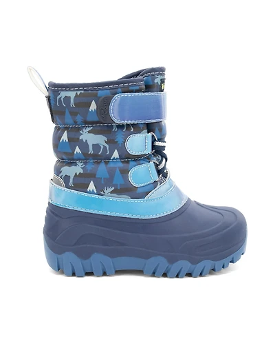 Western Chief Boys Ascend Faux Fur Cold Weather Boot